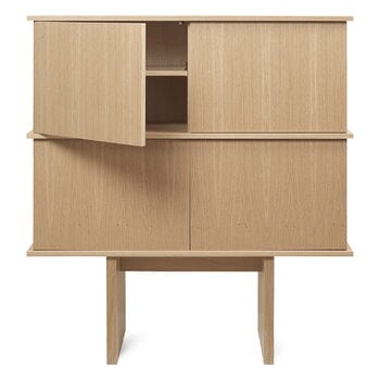 ferm LIVING Stilt Sideboard, doppelt, Eiche natur, extrabild