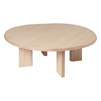 ferm LIVING Tarn coffee table, white oiled beech, extra image