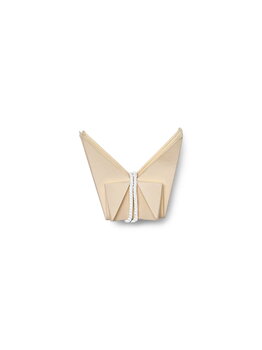 ferm LIVING Amanda paper star ornament, set of 3, off-white