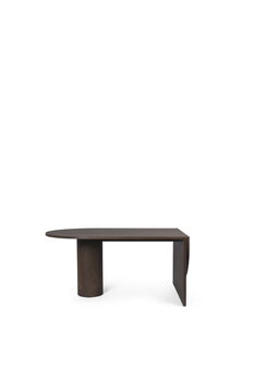 ferm LIVING Pylo extendable dining table, dark stained oak, extra image