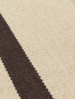 Ferm Living Runner Calm Kelim, 80 x 200 cm, bianco naturale - caffè, immagine extra