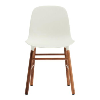 Normann Copenhagen Form chair, white - walnut