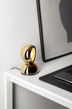 Artemide Lampada da tavolo/parete Eclisse, oro