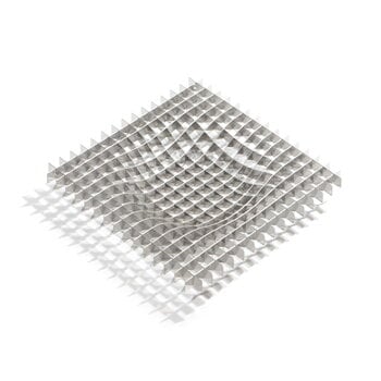 Fundamental Berlin Gravity tray, 20 x 20 cm, stainless steel