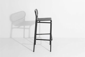 Petite Friture Tabouret haut Week-end, noir