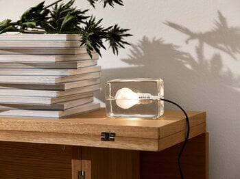 Design House Stockholm Mini Block Lamp, black cord