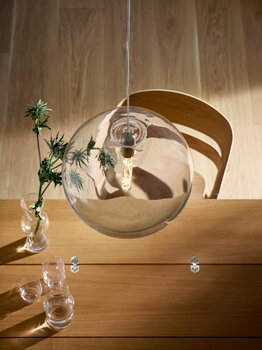 Design House Stockholm Grande suspension Luna, transparent
