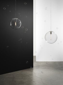 Design House Stockholm Luna pendant, clear, medium