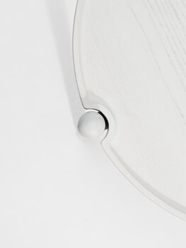 Design House Stockholm Aria coffee table, 60 cm, high, white