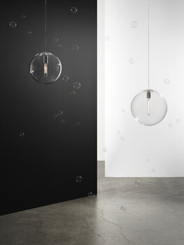 Design House Stockholm Grande suspension Luna, transparent