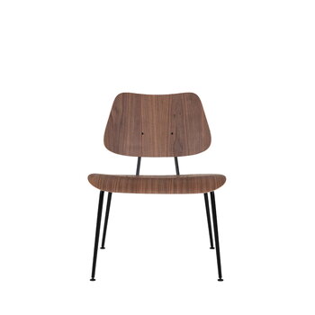 Labofa Heritage 15.1 lounge chair, walnut - black
