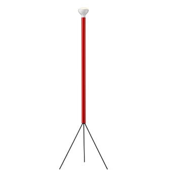 Flos Luminator floor lamp, dimmable, red