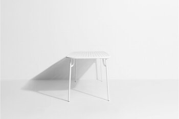 Petite Friture Week-end table, 85 x 180 cm, white