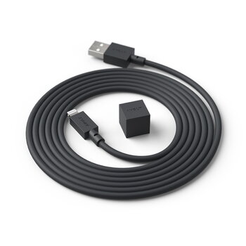Avolt Cable 1 USB-Ladekabel, Stockholm-Schwarz