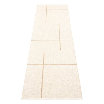 Pappelina Tapis Fred, 70 x 270 cm, beige - vanille