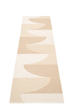 Pappelina Hill matto, 70 x 270 cm, vanilja - beige - kerma, tuotteen lisäkuva