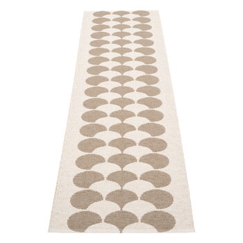 Pappelina Poppy rug, 70 x 250 cm, potato