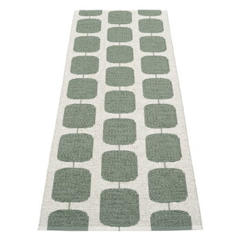 Pappelina Sten rug, 70 x 200 cm, army green - grey