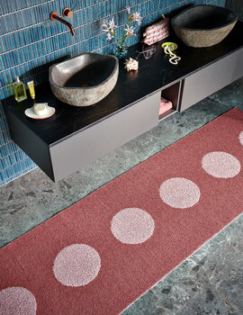 Pappelina Vera Pop matto, 70 x 280 cm, blush - pearl pink, tuotteen lisäkuva