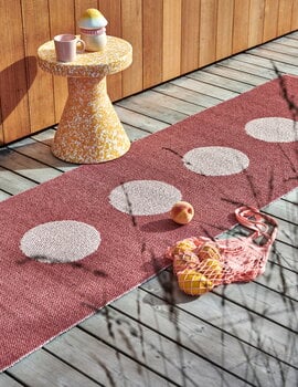 Pappelina Vera Pop matto, 70 x 280 cm, blush - pearl pink, tuotteen lisäkuva