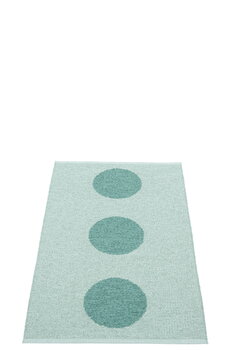 Pappelina Vera Pop matto, 70 x 120 cm, jade - pale turquoise, tuotteen lisäkuva