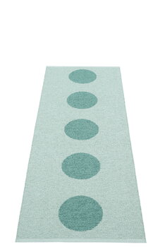 Pappelina Tappeto Vera Pop, 70 x 200 cm, giada - turchese chiaro, immagine extra