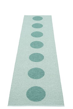 Pappelina Vera Pop matto, 70 x 280 cm, jade - pale turquoise, tuotteen lisäkuva