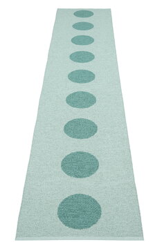 Pappelina Tappeto Vera Pop, 70 x 360 cm, giada - turchese chiaro, immagine extra