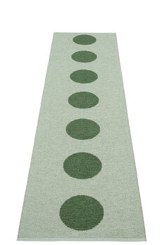 Pappelina Vera Pop matto, 70 x 280 cm, leaf - misty mint, tuotteen lisäkuva