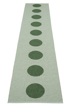 Pappelina Tappeto Vera Pop, 70 x 360 cm, foglia - menta nebbiosa, immagine extra