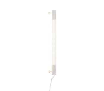 NUAD Lampada da parete Radent 70 cm, bianca