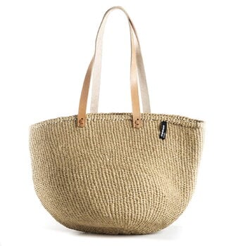 Mifuko Kiondo shopper basket, M, brown