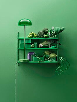 String Furniture String Pocket shelf, green