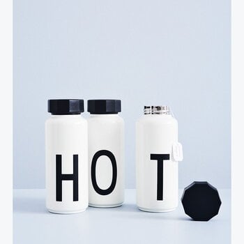 Hot & Cold Thermos 330 ml - Design Letters 30101004BLACK