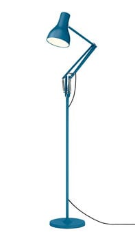 Anglepoise Type 75 floor lamp, Margaret Howell Edition, saxon blue