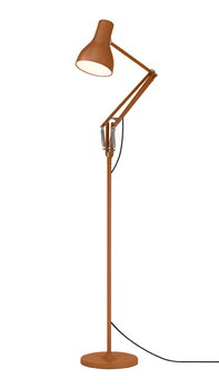 Anglepoise Type 75 floor lamp, Margaret Howell Edition, sienna