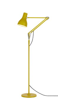 Anglepoise Type 75 floor lamp, Margaret Howell Edition, yellow ochre