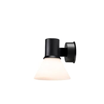 Anglepoise Type 80 W4 seinävalaisin, suora seinäkytkentä, mattamusta-opaali valkoinen, tuotteen lisäkuva