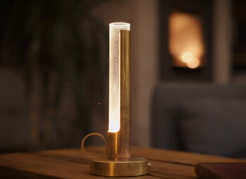 Örsjö Visir portable table lamp, copper