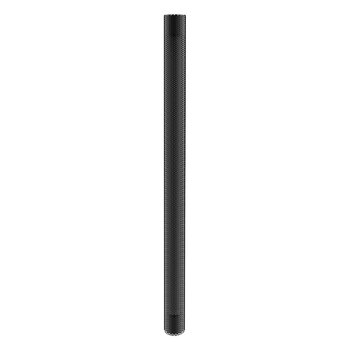 NUAD Lampada da parete Radent, collegamento diretto, 67 cm, nera
