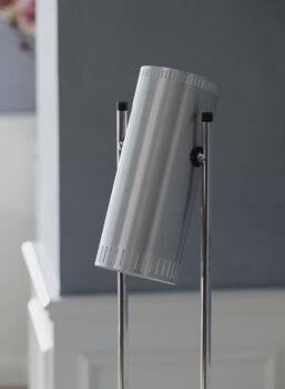 Warm Nordic Lampada da terra Trombone, alluminio