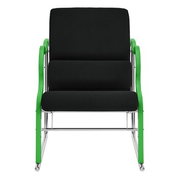 Hem Experiment lounge chair 501, green - black, extra image