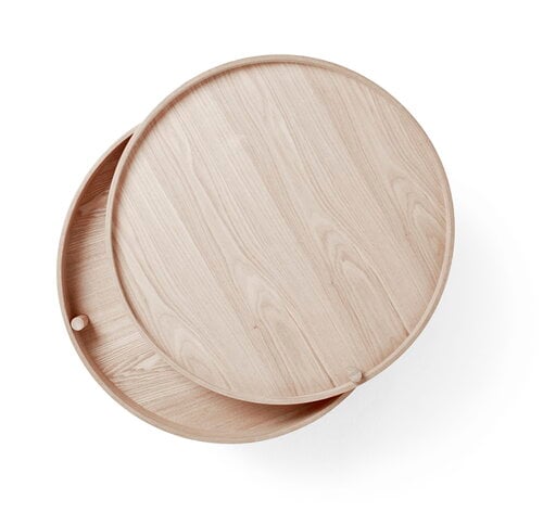 Audo Copenhagen Turning Table, white oak | Finnish Design Shop