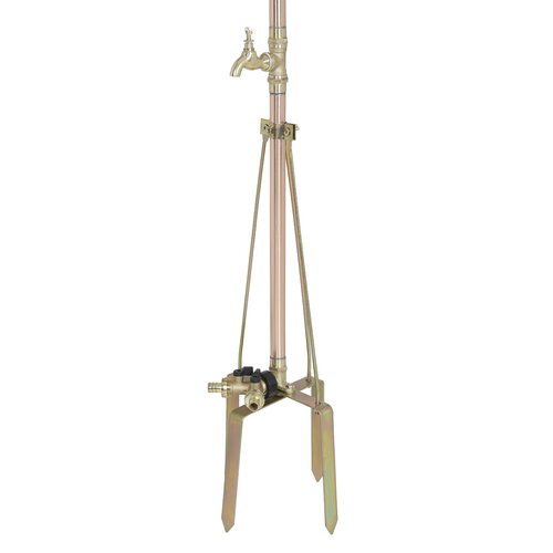 Excel outdoor shower, copper Finnish Design Shop