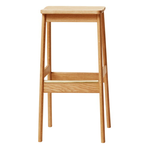 Form & Refine Angle barstool 75 cm, oak Finnish Design Shop UK