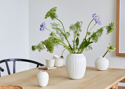 Kähler Hammershøi vase 105 mm, white | Finnish Design Shop