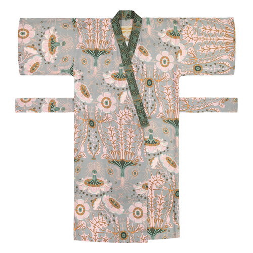 Klaus Haapaniemi & Co. Equinoxe Yukata dressing gown, linen Finnish