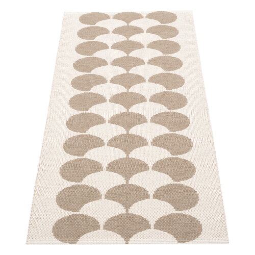 Pappelina Poppy rug, 70 x 150 cm, potato | Finnish Design Shop