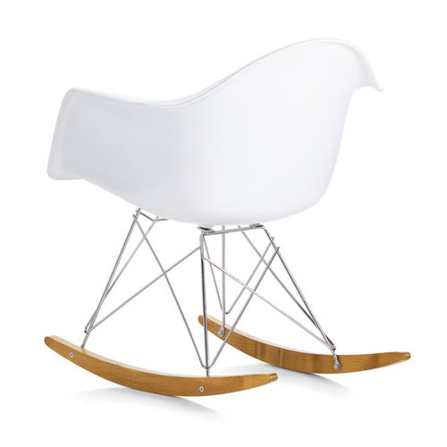 Vitra Eames RAR rocking chair, white Finnish Design Shop