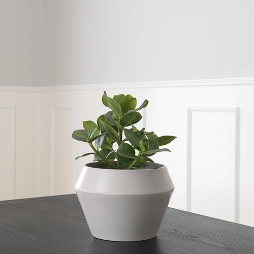 By Lassen Rimm flowerpot, medium, cool grey | Finnish Design Shop